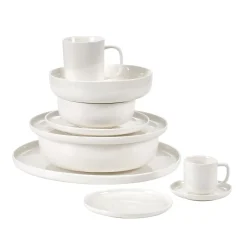 Tazas<CASA Moon Taza Y Plato Blanco