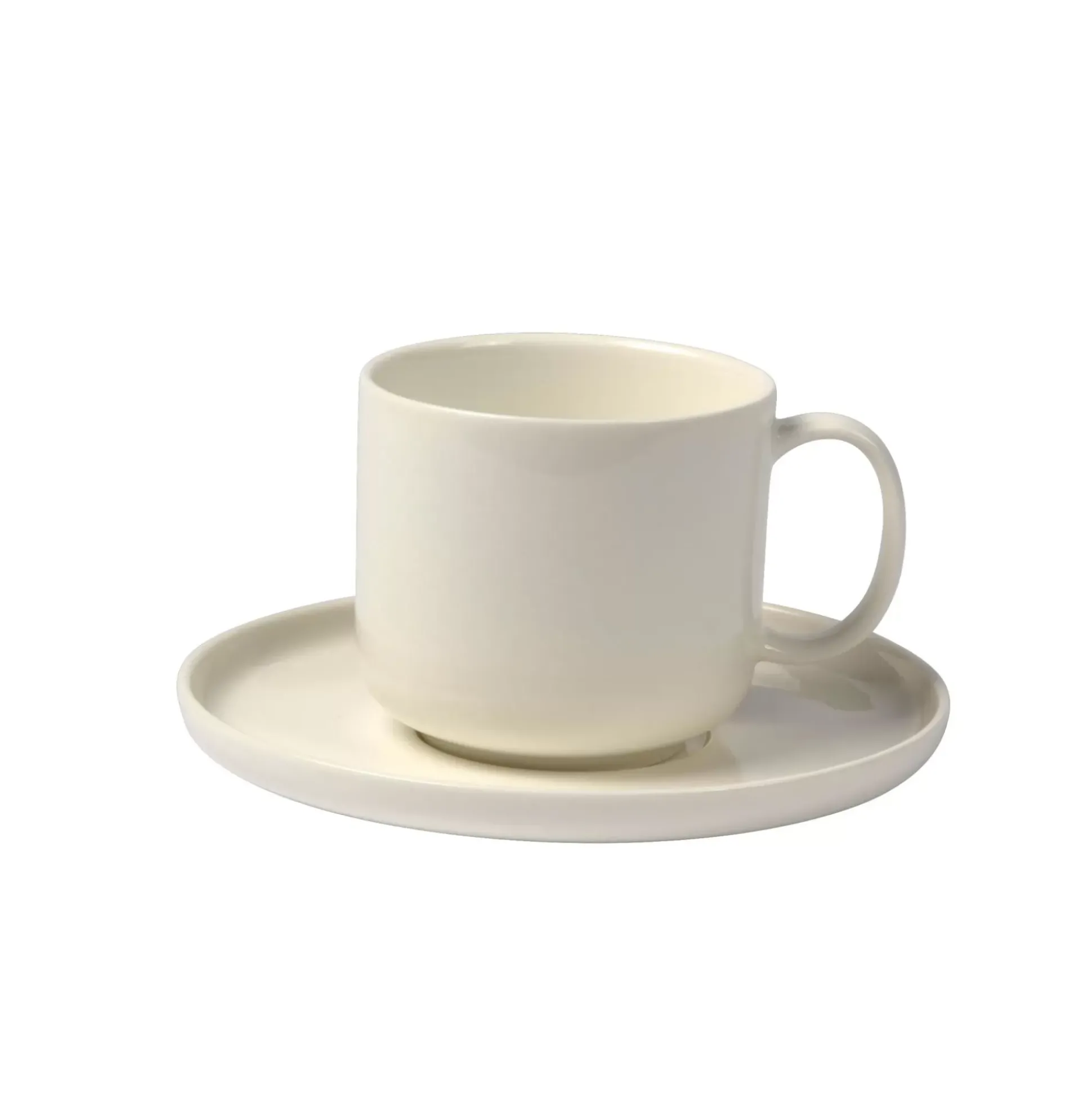 Tazas<CASA Moon Taza Y Plato Blanco