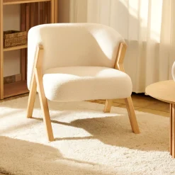 Sofás<CASA Morris Butaca Blanco