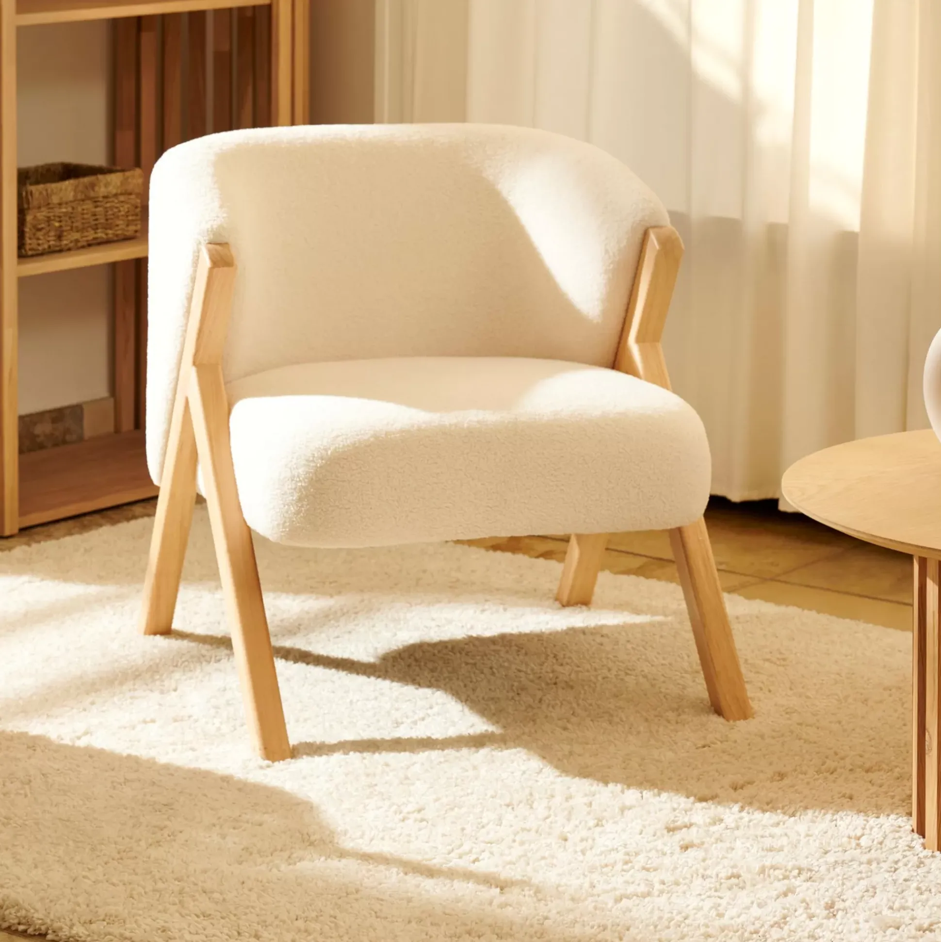 Sofás<CASA Morris Butaca Blanco