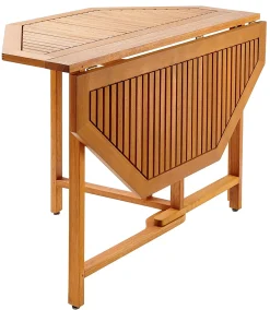 Mesas De Jardín<CASA New Oregon Mesa Plegable Natural