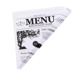 Aperitivo Y Tapas<CASA Njam Cucuruchos Juego De 10 Negro, Blanco