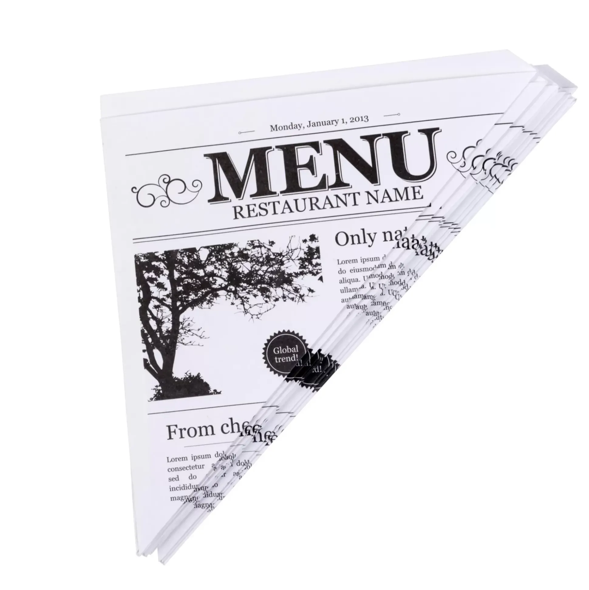 Aperitivo Y Tapas<CASA Njam Cucuruchos Juego De 10 Negro, Blanco