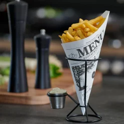 Aperitivo Y Tapas<CASA Njam Cucuruchos Juego De 10 Negro, Blanco