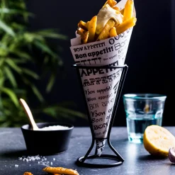 Aperitivo Y Tapas<CASA Njam Soporte Para Cucurucho Negro