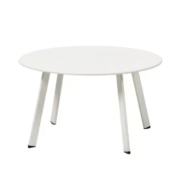 Mesas Auxiliares De Jardín<CASA Nurio Mesa Lounge Blanco Mate