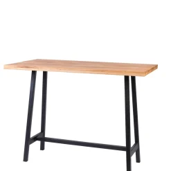 Mesas De Bar<CASA Oak Split Mesa De Bar Natural