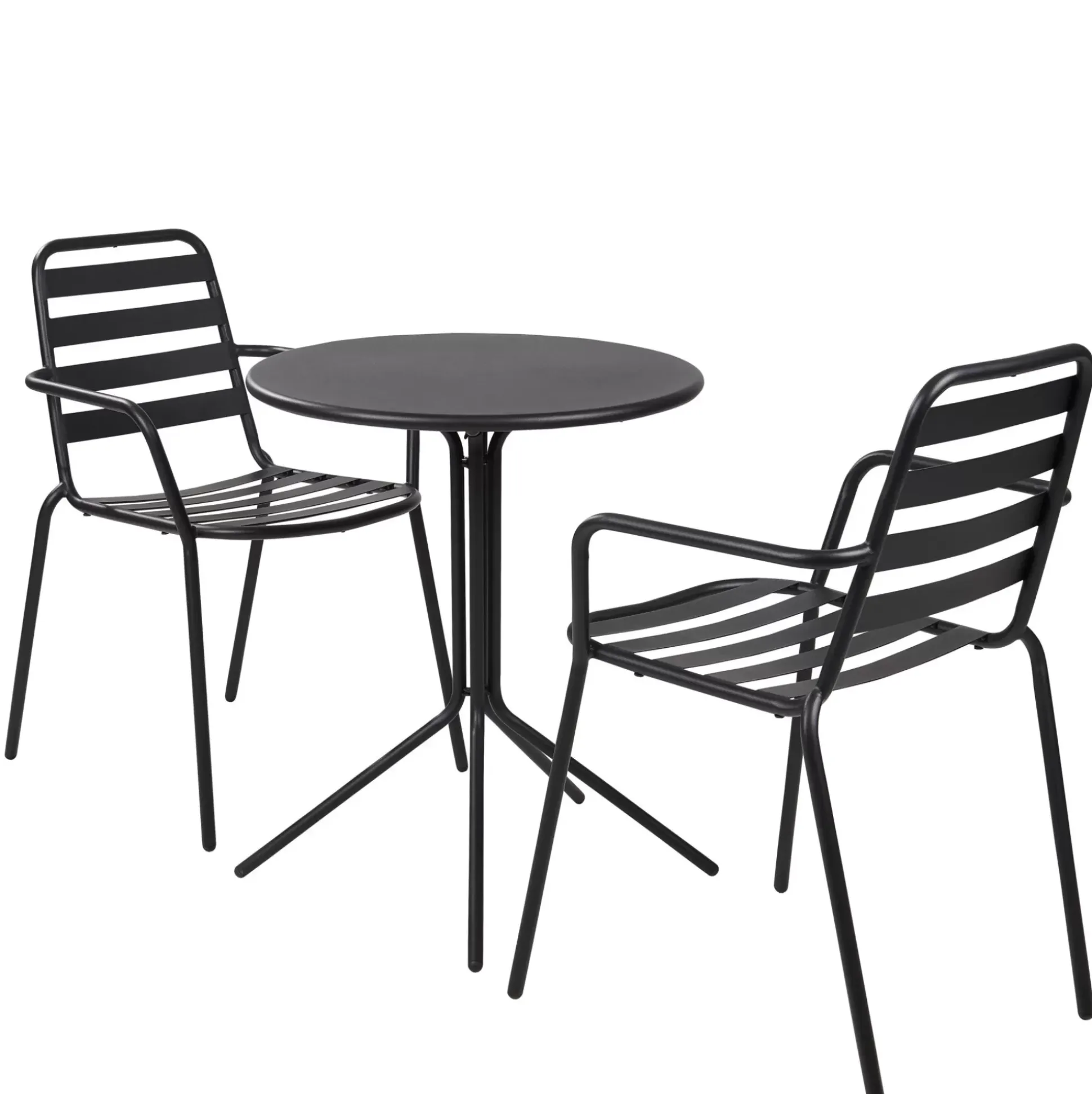 Conjuntos Bistro<CASA Olav & Liva Conjunto Bistro Negro