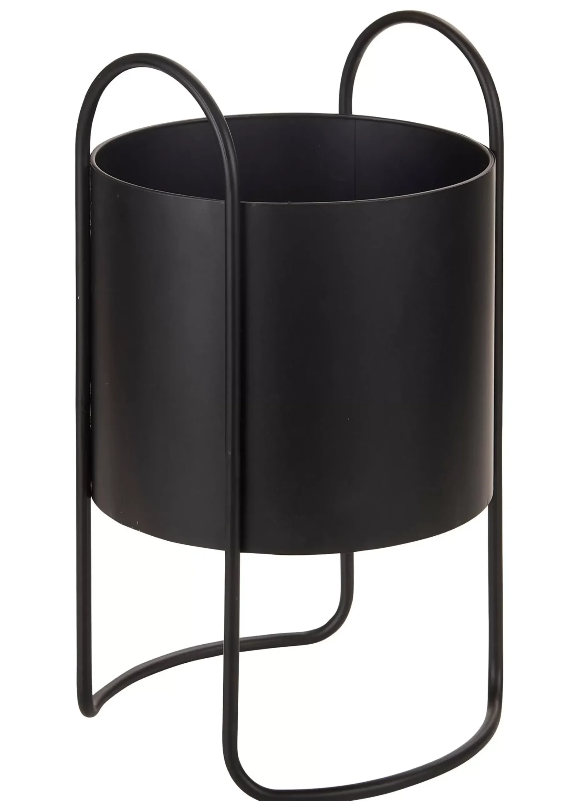 Macetas<CASA Olga Macetero Negro