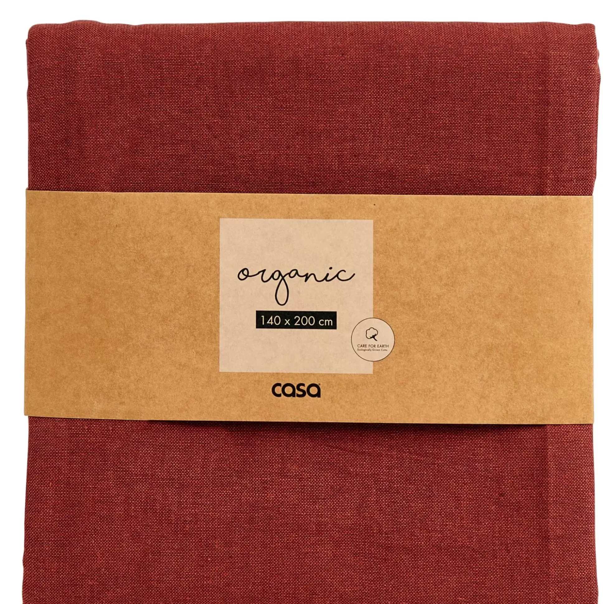Manteles<CASA Organic Mantel Rojo
