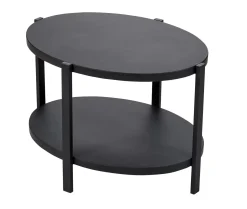 Mesas De Salón<CASA Ovala Mesita De Salon Negro