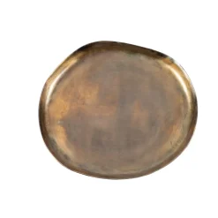 Fuentes Decorativas<CASA Ovals Bandeja Para Presentar Dorado