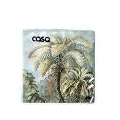 Servilletas<CASA Palmen Paquete De 20 Servilletas Verde