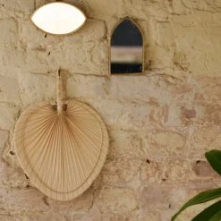 Flores Artificiales<CASA Palmino Hoja De Palma Natural