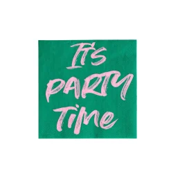 Servilletas<CASA Party Paquete De 20 Servilletas Verde