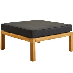 Conjuntos Lounge<CASA Paulette Mesa/Puf Lounge Natural