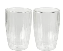 Vasos Para Té<CASA Pausa Vaso De Doble Pared Juego De 2 Transparente