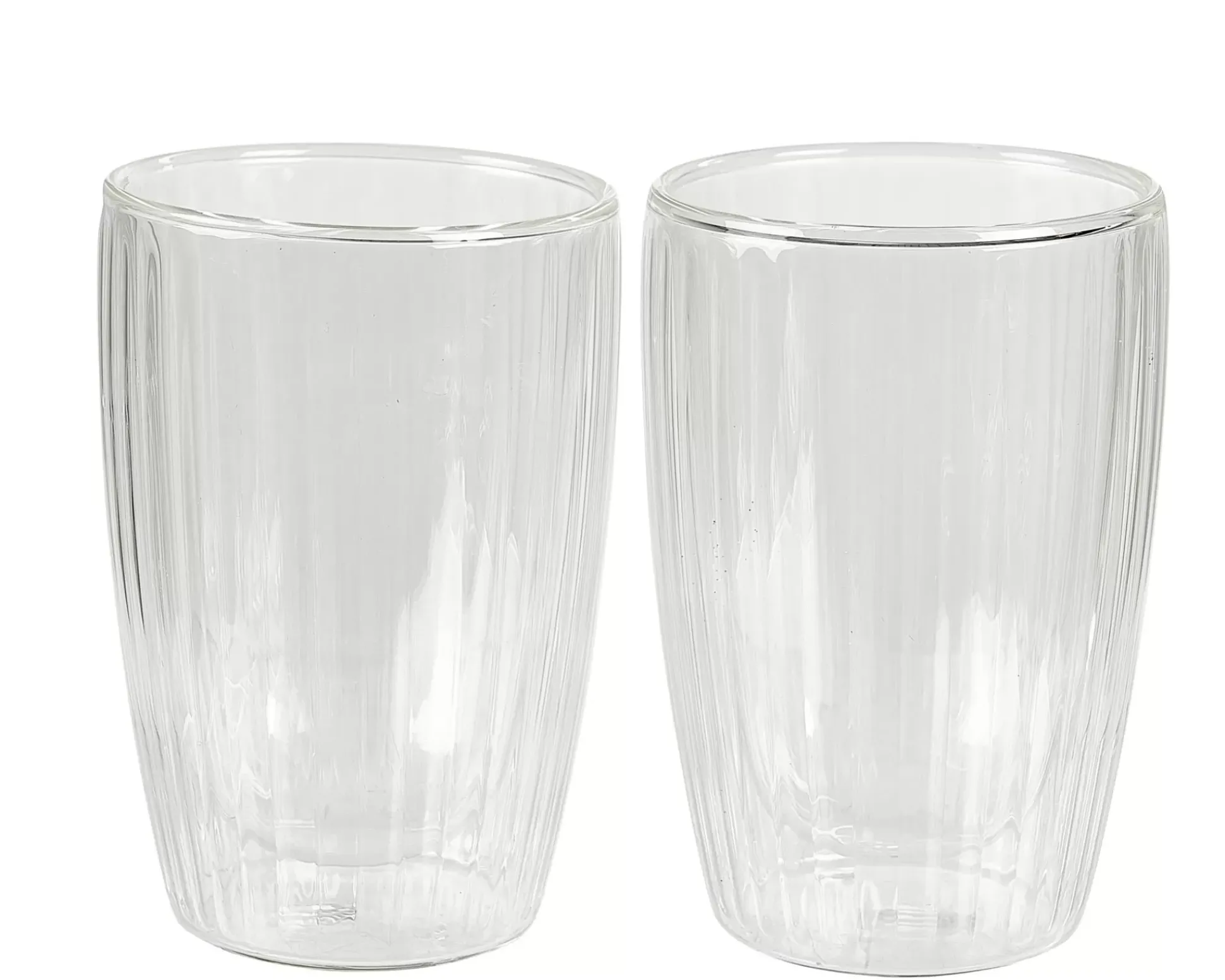 Vasos Para Té<CASA Pausa Vaso De Doble Pared Juego De 2 Transparente