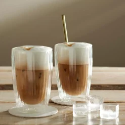 Vasos Para Té<CASA Pausa Vaso De Doble Pared Juego De 2 Transparente