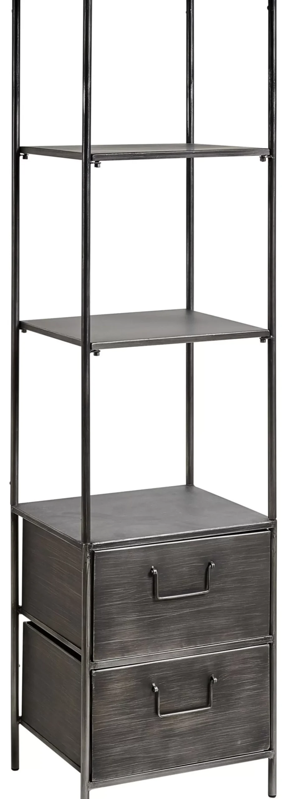 Estanterías<CASA Pharma Estanteria De Pared Con 2 Cajones Negro