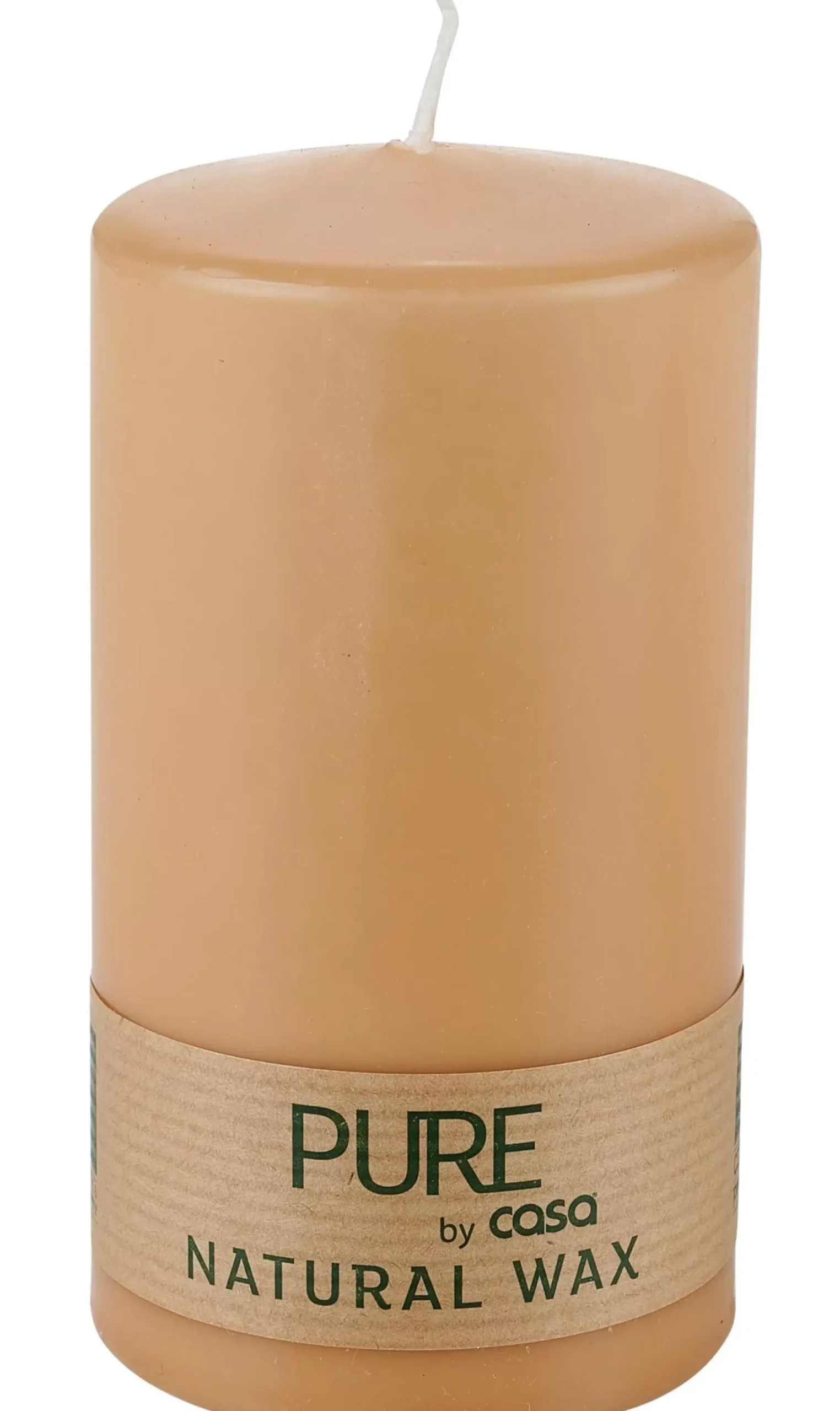 Velas<CASA Pure Vela Cilindrica Beis