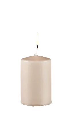 Velas<CASA Pure Vela Cilindrica Gris