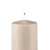 Velas<CASA Pure Vela Cilindrica Gris