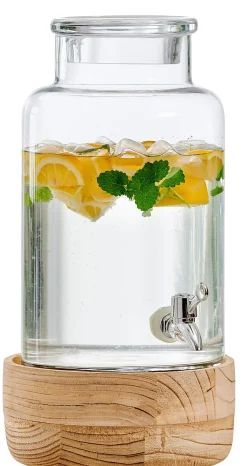 Dispensadores Bebidas<CASA Puri Bidon Con Grifo Transparente