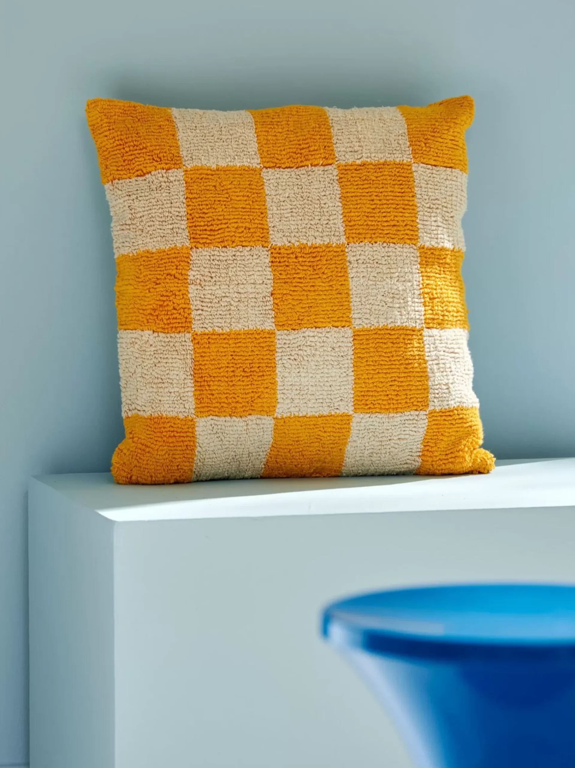 Cojines<CASA Quadrado Cojin Amarillo