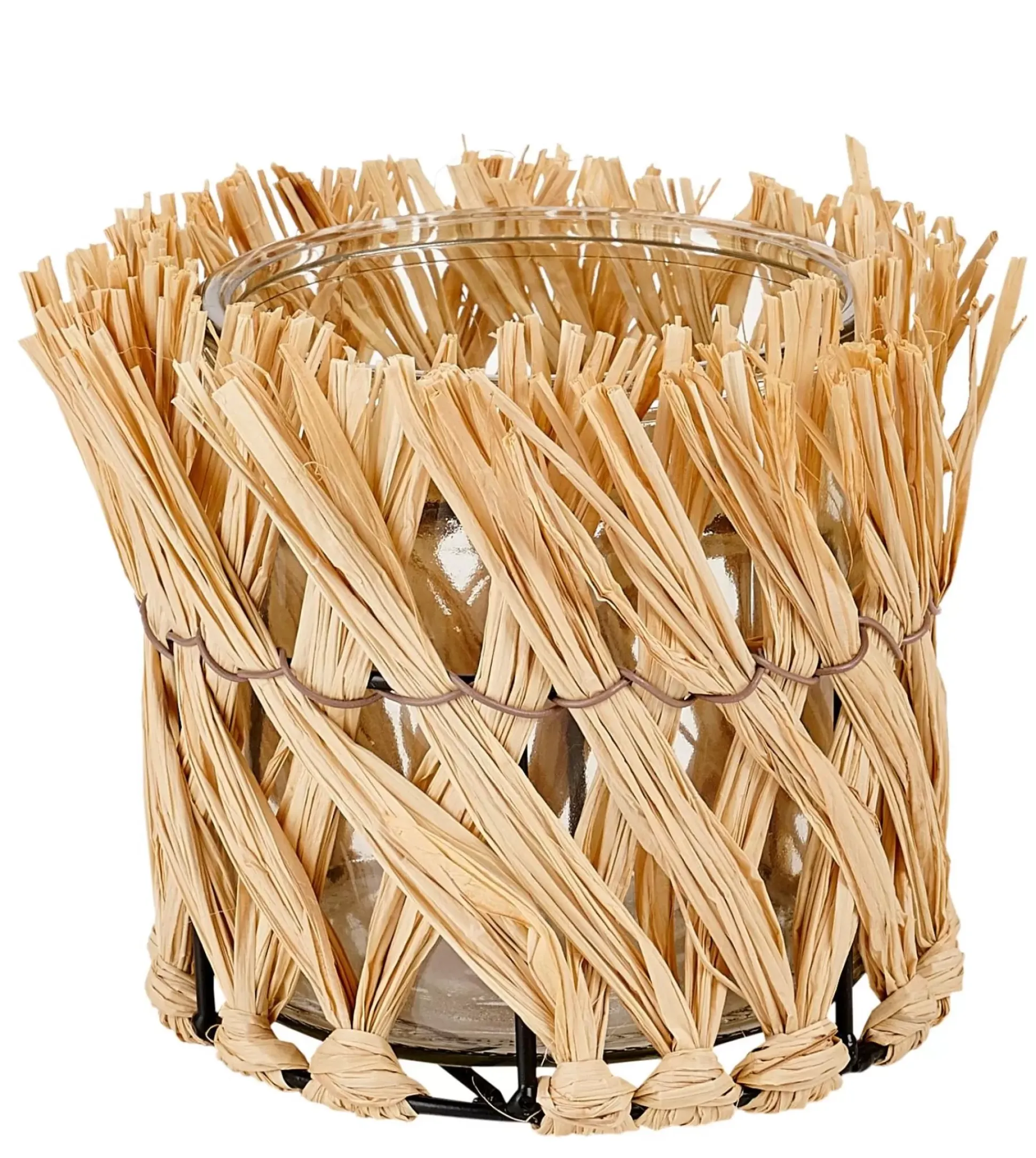 Fotoforos<CASA Raffia Fotoforo Natural