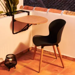 Conjuntos Para Balcon<CASA Rava Mesa Plegable Mesa P/Balcon Natural