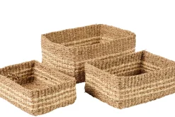 Cestas De Cajonera<CASA Rayas Cesta S Natural
