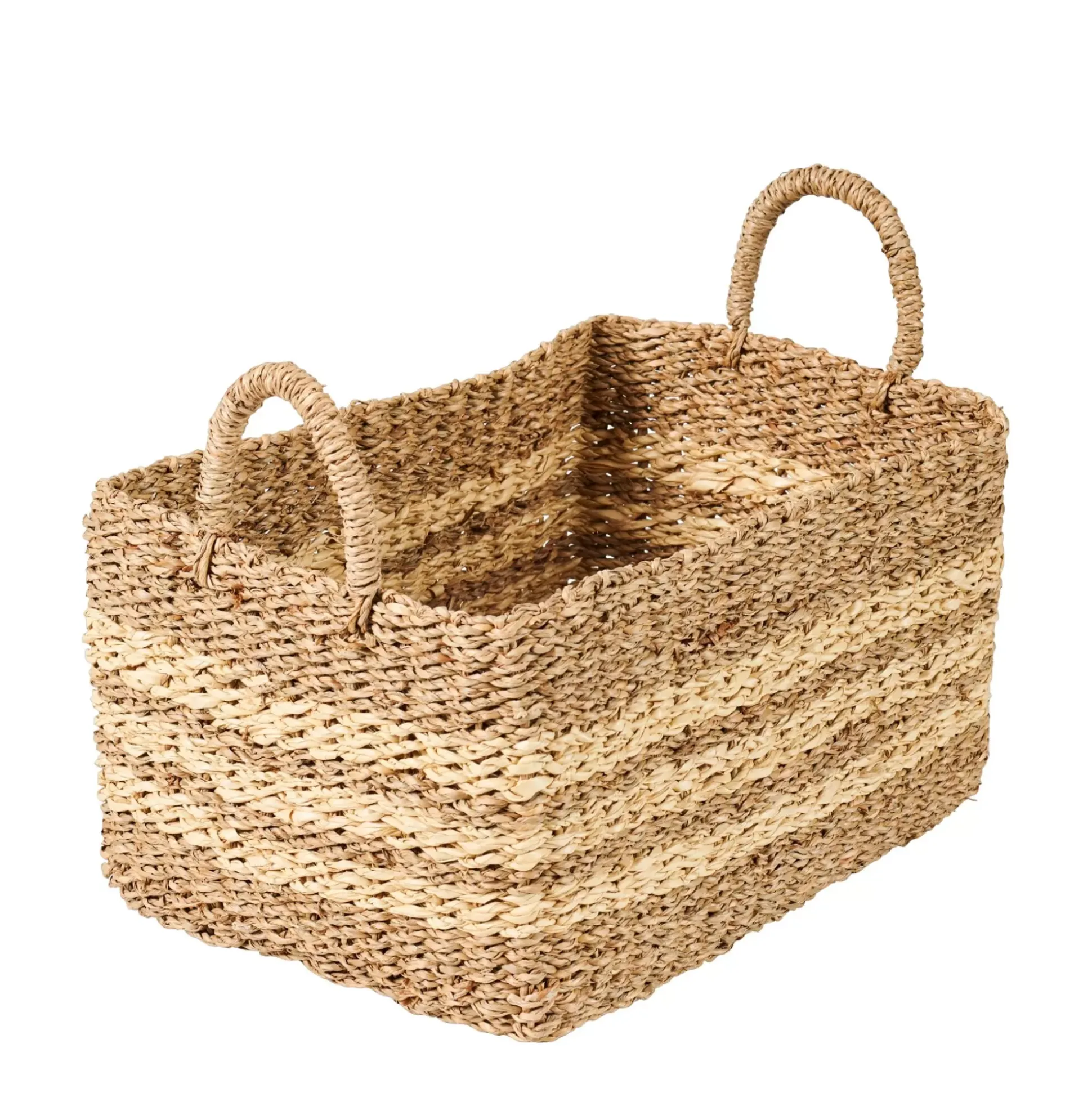 Cestas De Almacenaje<CASA Rayas Cesta S Natural