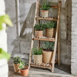 Soportes Para Plantas<CASA Recycle Soporte Para Plantas Natural