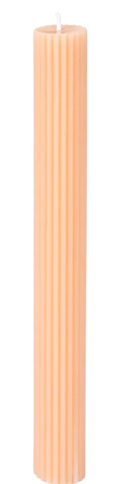 Velas<CASA Rib Vela Estriada Naranja