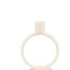 Candelabros<CASA Rings Candelabro Blanco