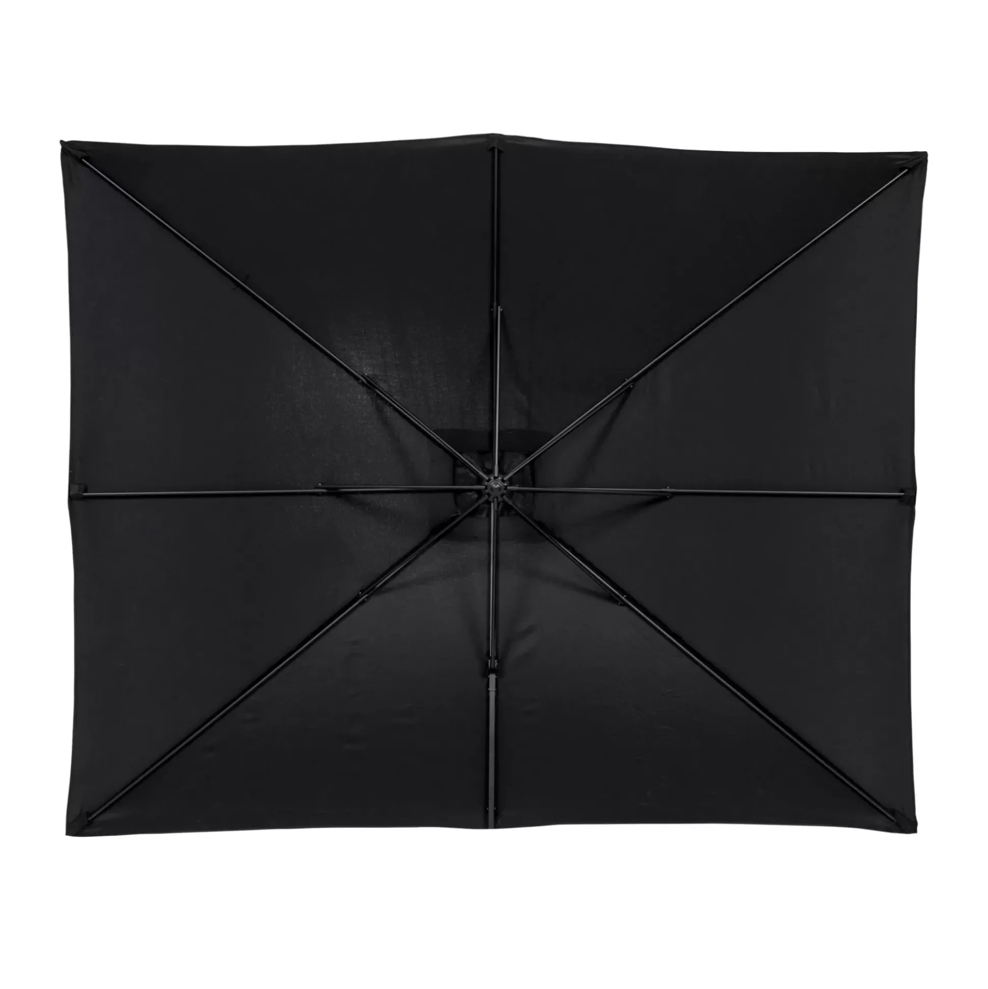 Parasoles<CASA Riva Parasol Colgante Sin Pie Negro