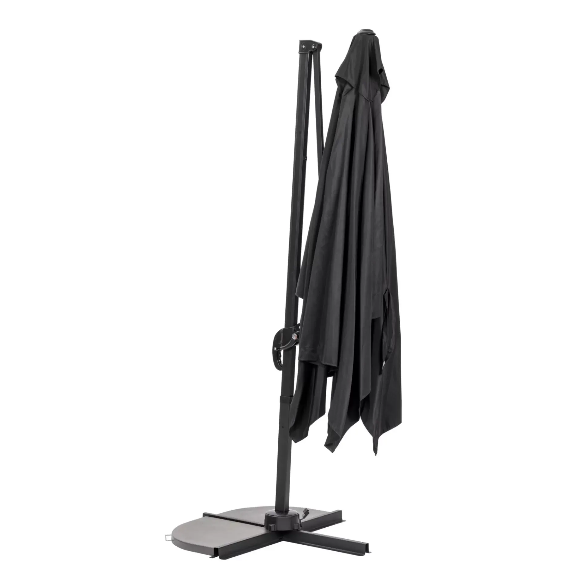 Parasoles<CASA Riva Parasol Colgante Sin Pie Negro