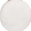 Pufs<CASA Rondi Cojin Colchon Blanco