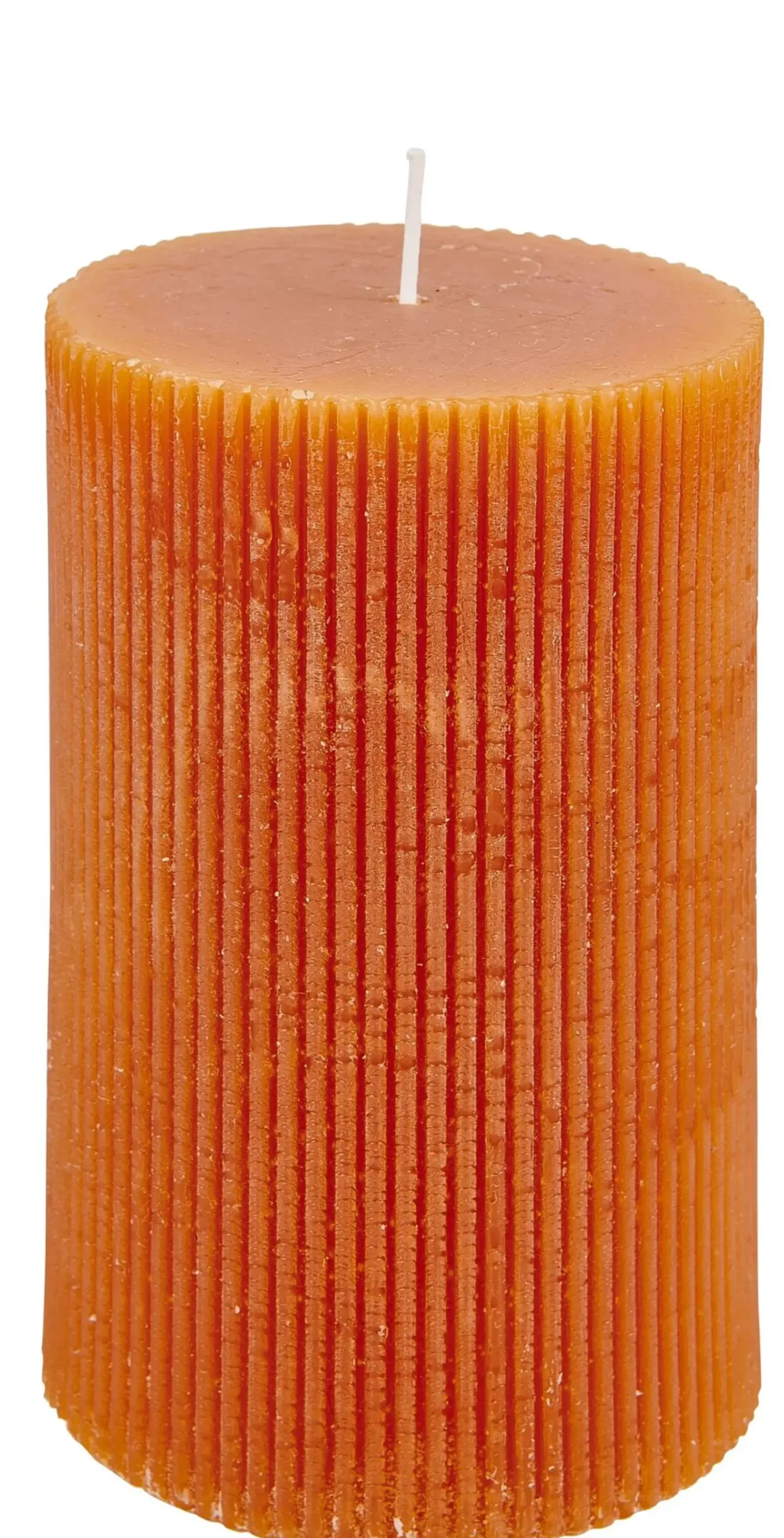 Velas<CASA Rustic Vela Estriada Marron