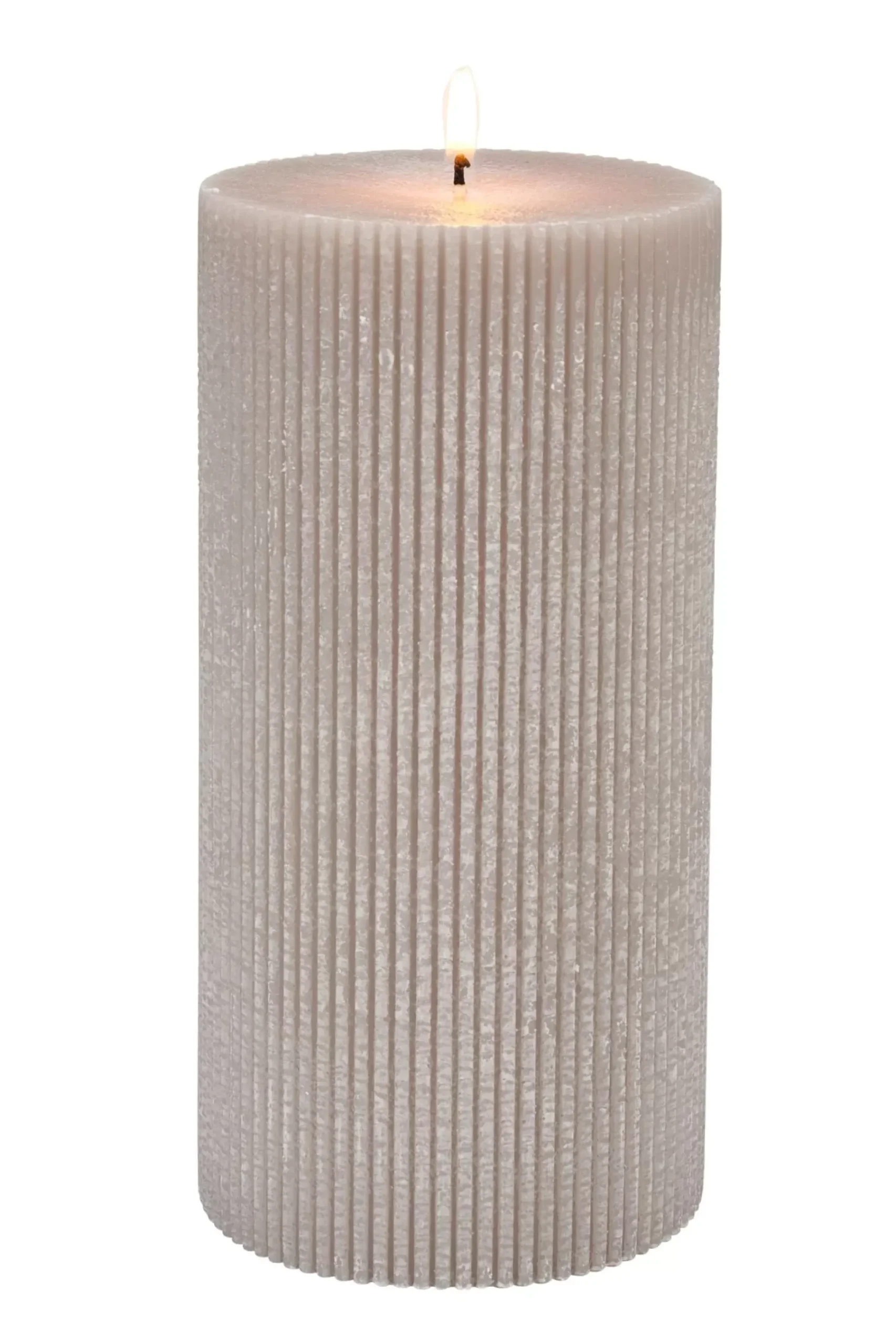 Velas<CASA Rustic Vela Rib Gris