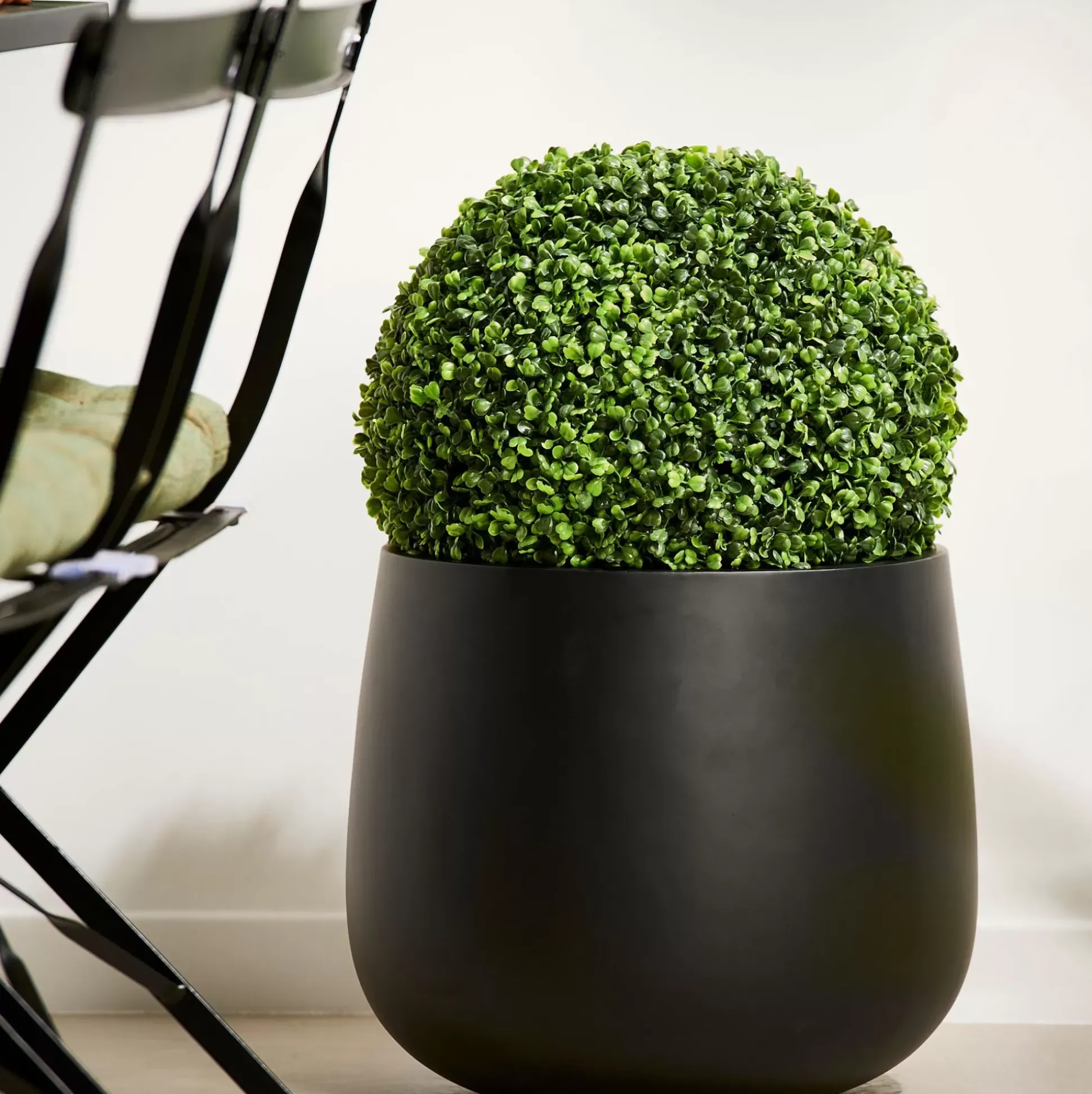 Maceteros De Jardín<CASA Sense Macetero Negro