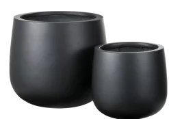 Maceteros De Jardín<CASA Sense Macetero Negro