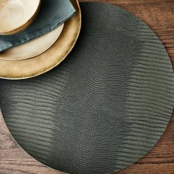 Manteles Individuales<CASA Serpa Mantel Individual Verde