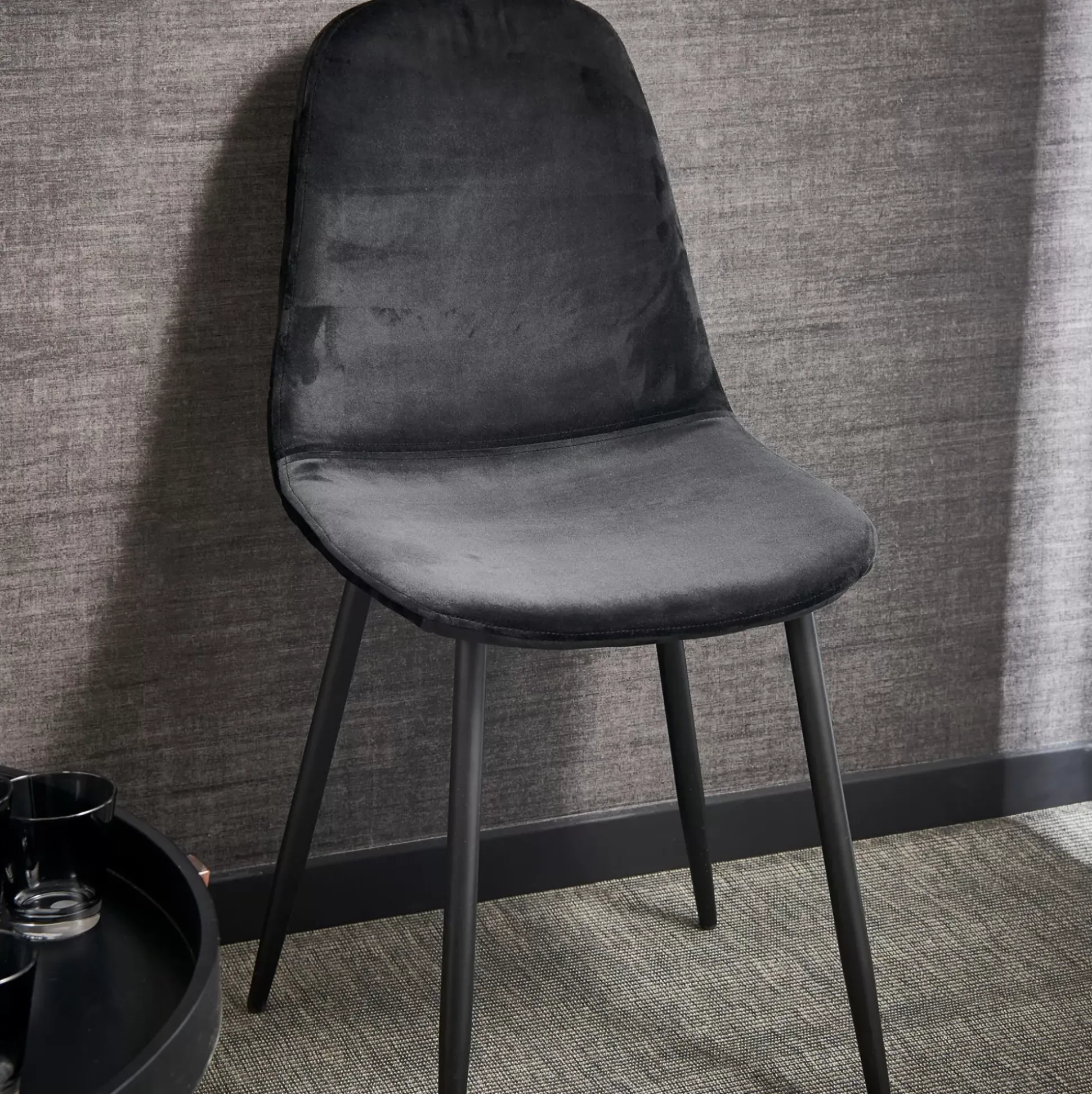 Sillas De Comedor<CASA Silke Silla De Comedor Negro