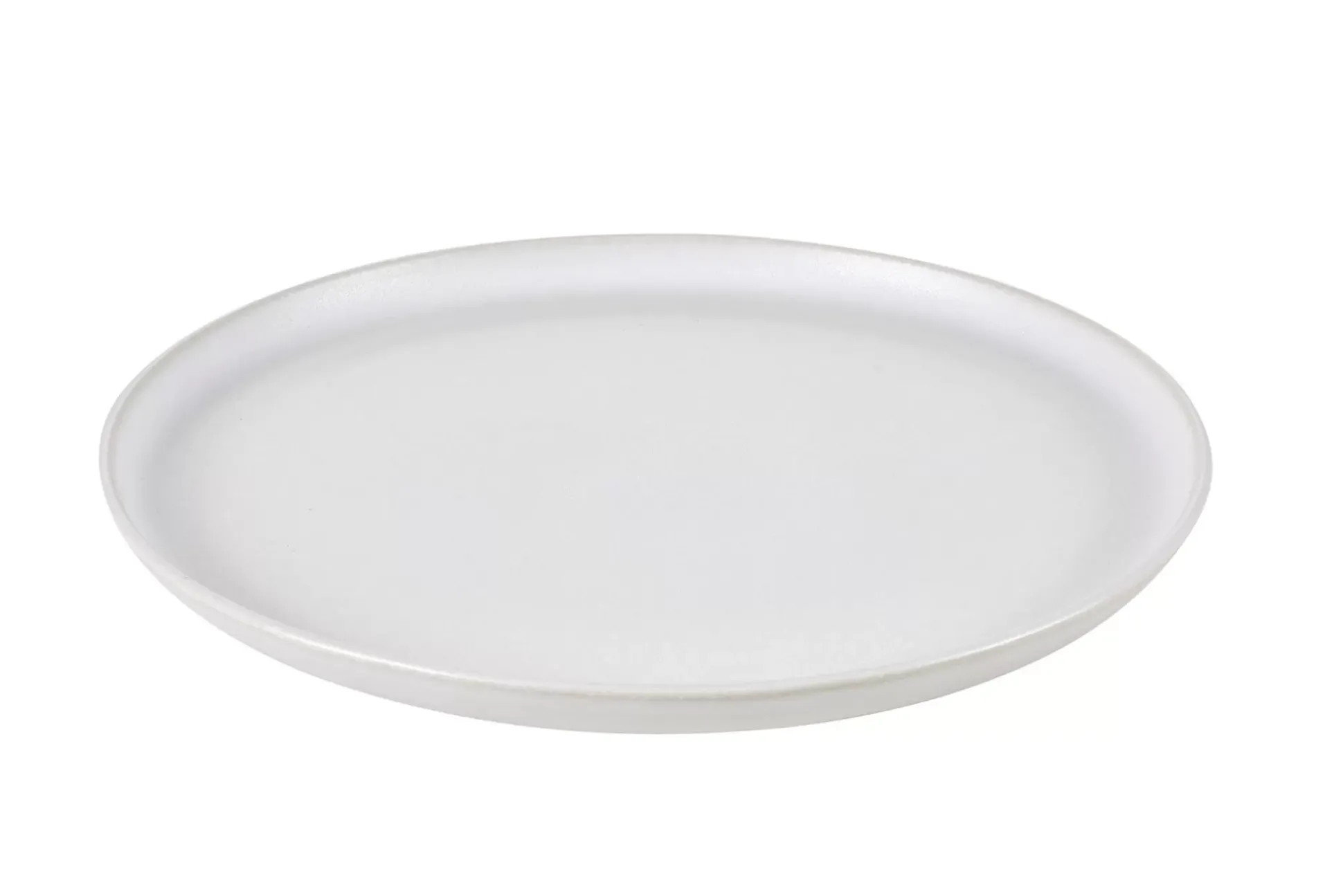 Platos<CASA Soul Ivory Plato Llano Blanco