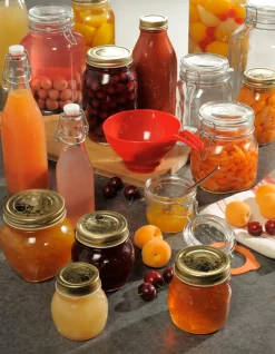 Accesorios Para Resposteria<CASA Stagioni Embudo Metacrilata Rojo