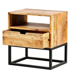 Cajoneras<CASA Stavros Mesilla De Noche Natural