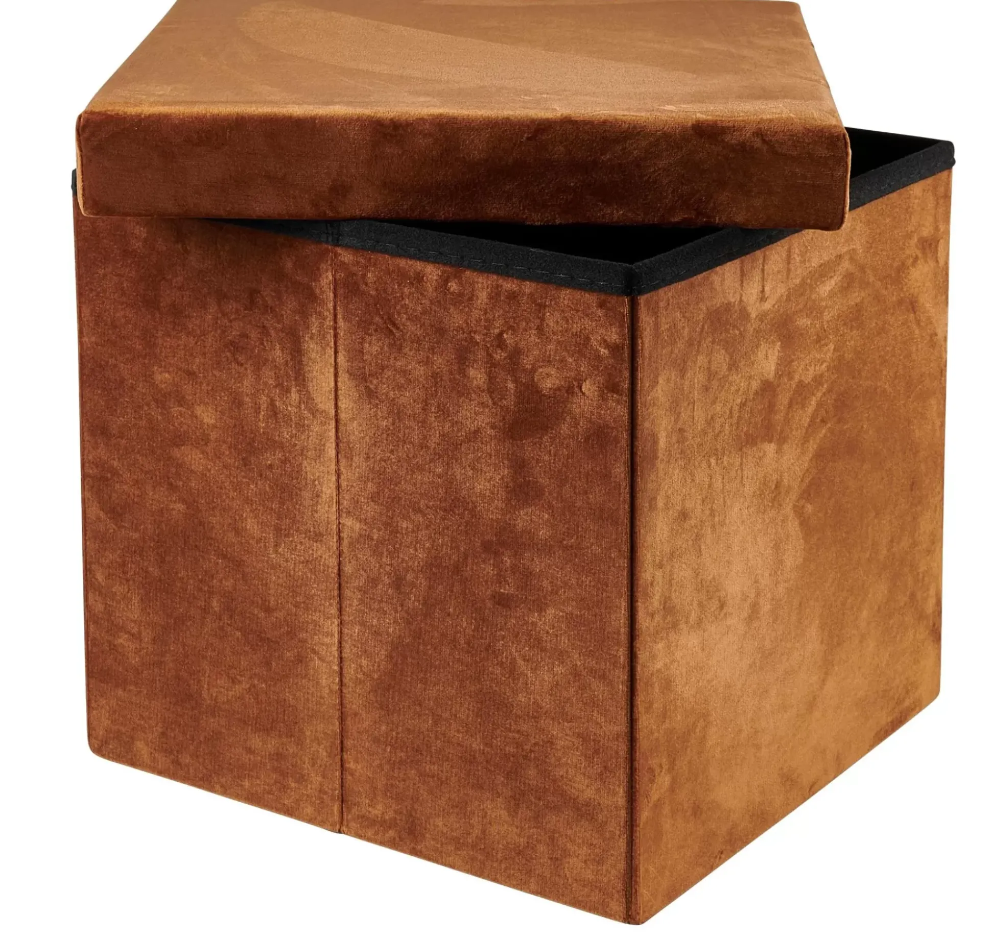 Pufs De Almacenaje<CASA Stor Puf Plegable Funcion Almac. Caramel