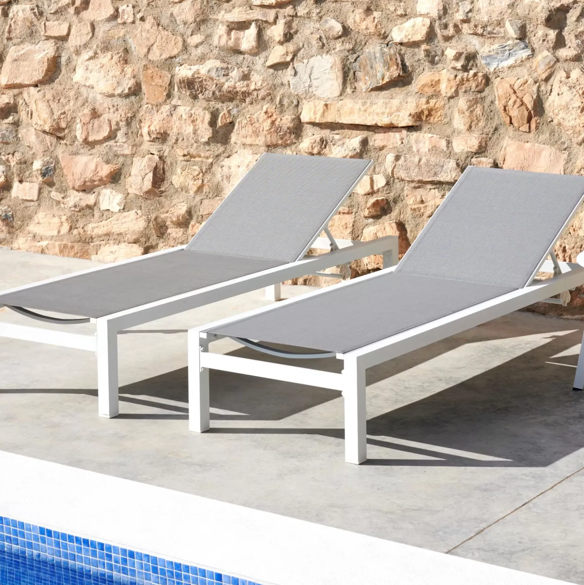 Hamacas De Exterior<CASA Sydney Tumbona Blanco